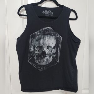 Black Matter Skull Tank Top size XL.